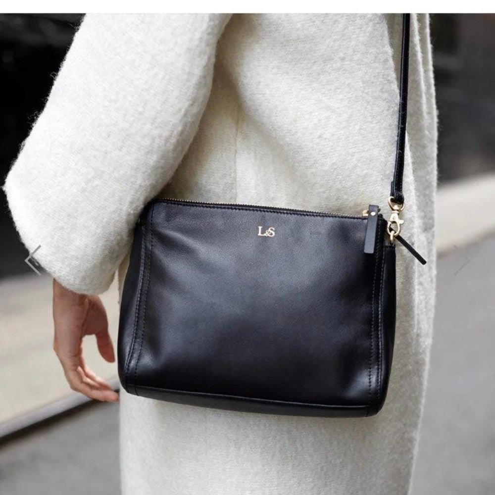 Lo & Sons Pearl Crossbody Clutch Bag